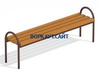 Лавочка парковая МАФ 1603 в Петропавловске-Камчатском