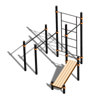 Спортивный комплекс воркаут ВС-98 в Петропавловске-Камчатском