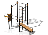 Спортивный комплекс воркаут ВС-82 в Петропавловске-Камчатском