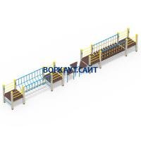 Детский спортивный комплекс Двойной мостик ДСК 3115 в Петропавловске-Камчатском