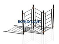 Спортивный комплекс воркаут ВС-80 в Петропавловске-Камчатском