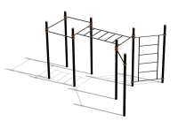 Спортивный комплекс воркаут ВС-117 в Петропавловске-Камчатском