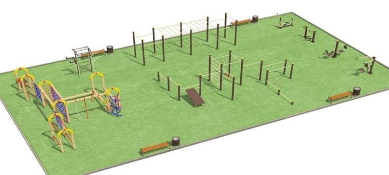 Проект спортивной площадки для любого возраста - 1 096 200 рублей. в Петропавловске-Камчатском