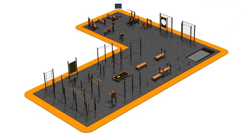 Дизайн проект спортплощадки Угловая в Петропавловске-Камчатском