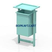 Урна с крышкой МАФ 1631 в Петропавловске-Камчатском