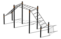 Спортивный комплекс воркаут ВС-192 в Петропавловске-Камчатском