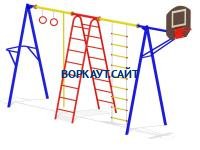 Гимнастический комплекс с баскетбольным щитом МАФ 3001 в Петропавловске-Камчатском