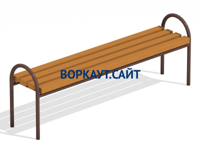 Лавочка парковая МАФ 1603 в Петропавловске-Камчатском