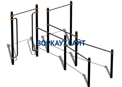 Спортивный комплекс воркаут ВС-197 в Петропавловске-Камчатском