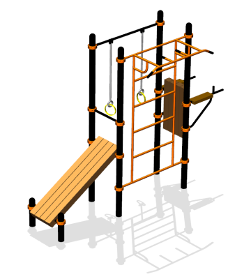 Спортивный комплекс воркаут ВС-78 в Петропавловске-Камчатском