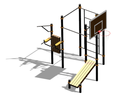 Спортивный комплекс воркаут ВС-94 в Петропавловске-Камчатском