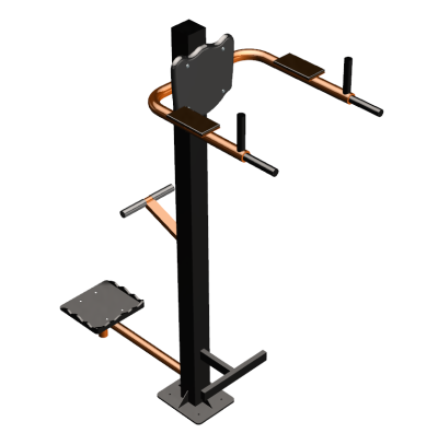 Уличный тренажер "Брусья Пресс Твистер" УТ345 в Петропавловске-Камчатском