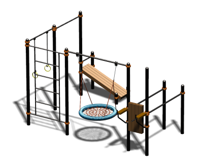 Спортивный комплекс воркаут ВС-97 в Петропавловске-Камчатском