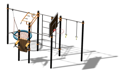 Спортивный комплекс воркаут ВС-104 в Петропавловске-Камчатском