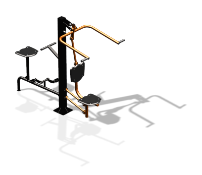 Уличный тренажер "Верхняя тяга Вело" УТ340 в Петропавловске-Камчатском