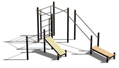 Спортивный комплекс воркаут ВС-198 в Петропавловске-Камчатском