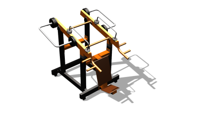 Силовой уличный тренажер  "Жим вверх"  УТ421 в Петропавловске-Камчатском