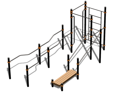 Спортивный комплекс воркаут ВС-194 в Петропавловске-Камчатском