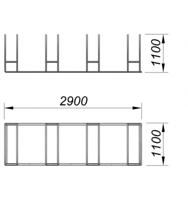 Велопарковка МАФ 6002 в Петропавловске-Камчатском