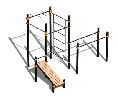 Спортивный комплекс воркаут ВС-91 в Петропавловске-Камчатском