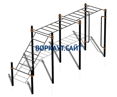 Спортивный комплекс воркаут ВС-190 в Петропавловске-Камчатском