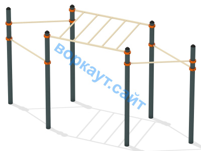 Турник разноуровневый с рукоходом ВС-26 в Петропавловске-Камчатском