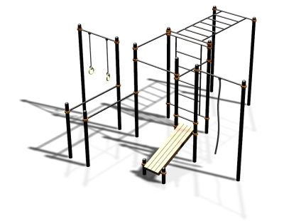 Спортивный комплекс воркаут ВС-68 в Петропавловске-Камчатском