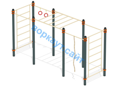 Воркаут комплекс гимнастический  ВС-24 в Петропавловске-Камчатском
