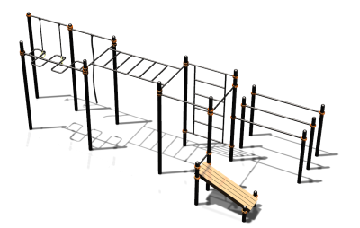 Спортивный комплекс воркаут ВС-77 в Петропавловске-Камчатском