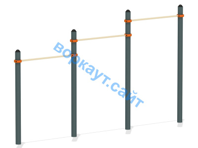 Турник тройной ВС-4 в Петропавловске-Камчатском