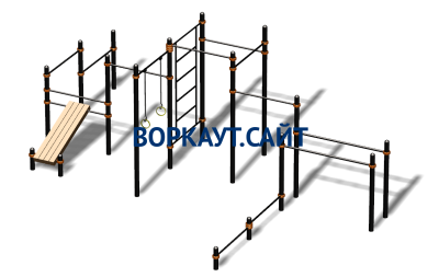 Спортивный комплекс воркаут ВС-51 в Петропавловске-Камчатском