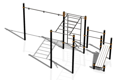 Спортивный комплекс воркаут ВС-87 в Петропавловске-Камчатском