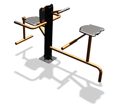 Уличный тренажер "Флекс Твистер сидя" УТ343 в Петропавловске-Камчатском
