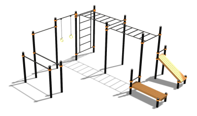 Спортивный комплекс воркаут ВС-71 в Петропавловске-Камчатском