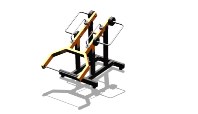 Силовой уличный тренажер  "Мультиштанга"  УТ417 в Петропавловске-Камчатском