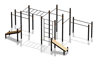 Спортивный комплекс воркаут ВС-100 в Петропавловске-Камчатском