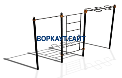 Спортивный комплекс воркаут ВС-129 в Петропавловске-Камчатском