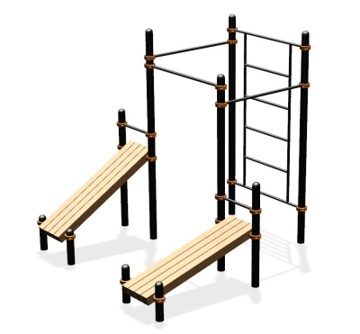 Спортивный комплекс воркаут ВС-42 в Петропавловске-Камчатском