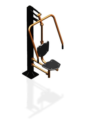 Уличный тренажер "Жим от груди одинарный" УТ 111 в Петропавловске-Камчатском