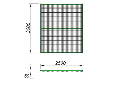 Ограждение спортивной площадки 2500х3000 МАФ 5103 в Петропавловске-Камчатском