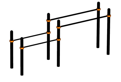 Брусья разновысокие ВС-15 в Петропавловске-Камчатском