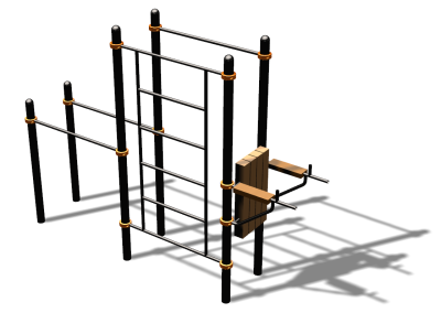 Спортивный комплекс воркаут ВС-137 в Петропавловске-Камчатском