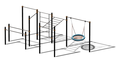 Спортивный комплекс воркаут ВС-105 в Петропавловске-Камчатском