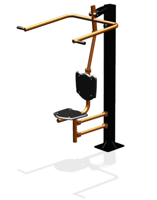 Уличный тренажер "Верхняя тяга одинарный" УТ 114 в Петропавловске-Камчатском