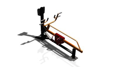 Силовой уличный тренажер  "Гребная тяга"  УТ414 в Петропавловске-Камчатском