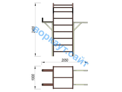 Детский спортивный комплекс 3 в 1 ДСК 3103 в Петропавловске-Камчатском