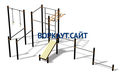 Спортивный комплекс воркаут ВС-95 в Петропавловске-Камчатском