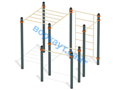 Спортивный комплекс воркаут ВС-48 в Петропавловске-Камчатском