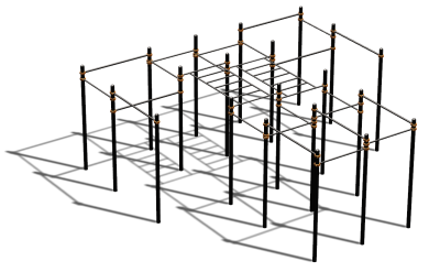 Спортивный комплекс воркаут ВС-136 в Петропавловске-Камчатском