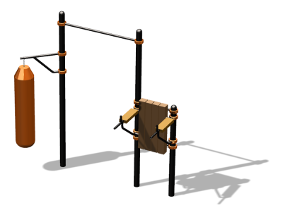 Спортивный комплекс воркаут ВС-148 в Петропавловске-Камчатском